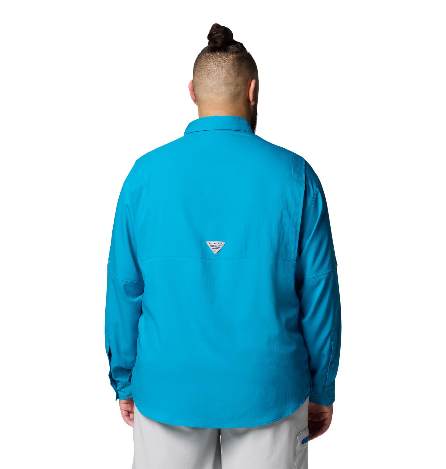 Columbia Camicia a maniche lunghe Tamiami II da uomo, Eco Blu, 5X