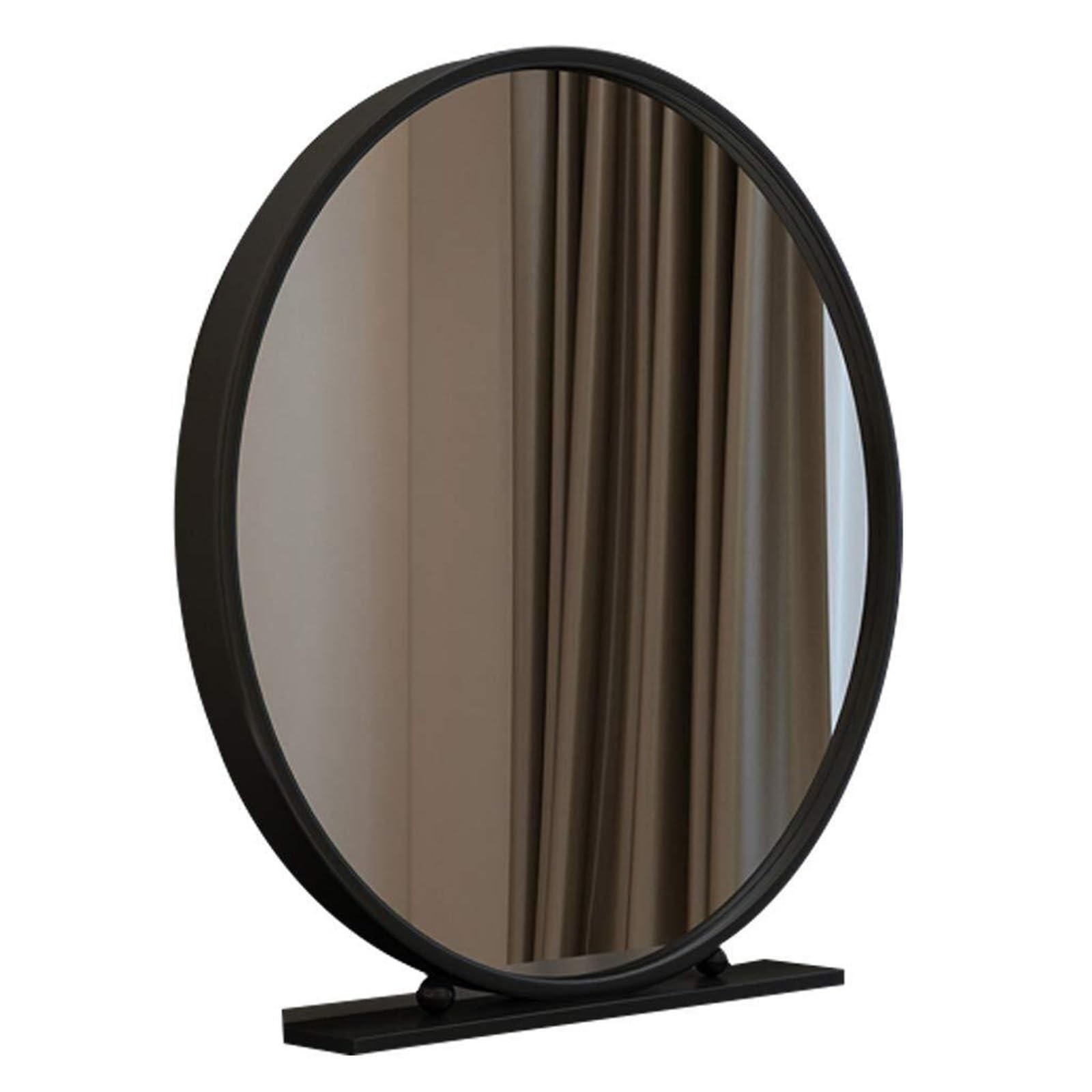 Espejo de maquillaje y afeitado de estilo nórdico para mesa de baño y dormitorio