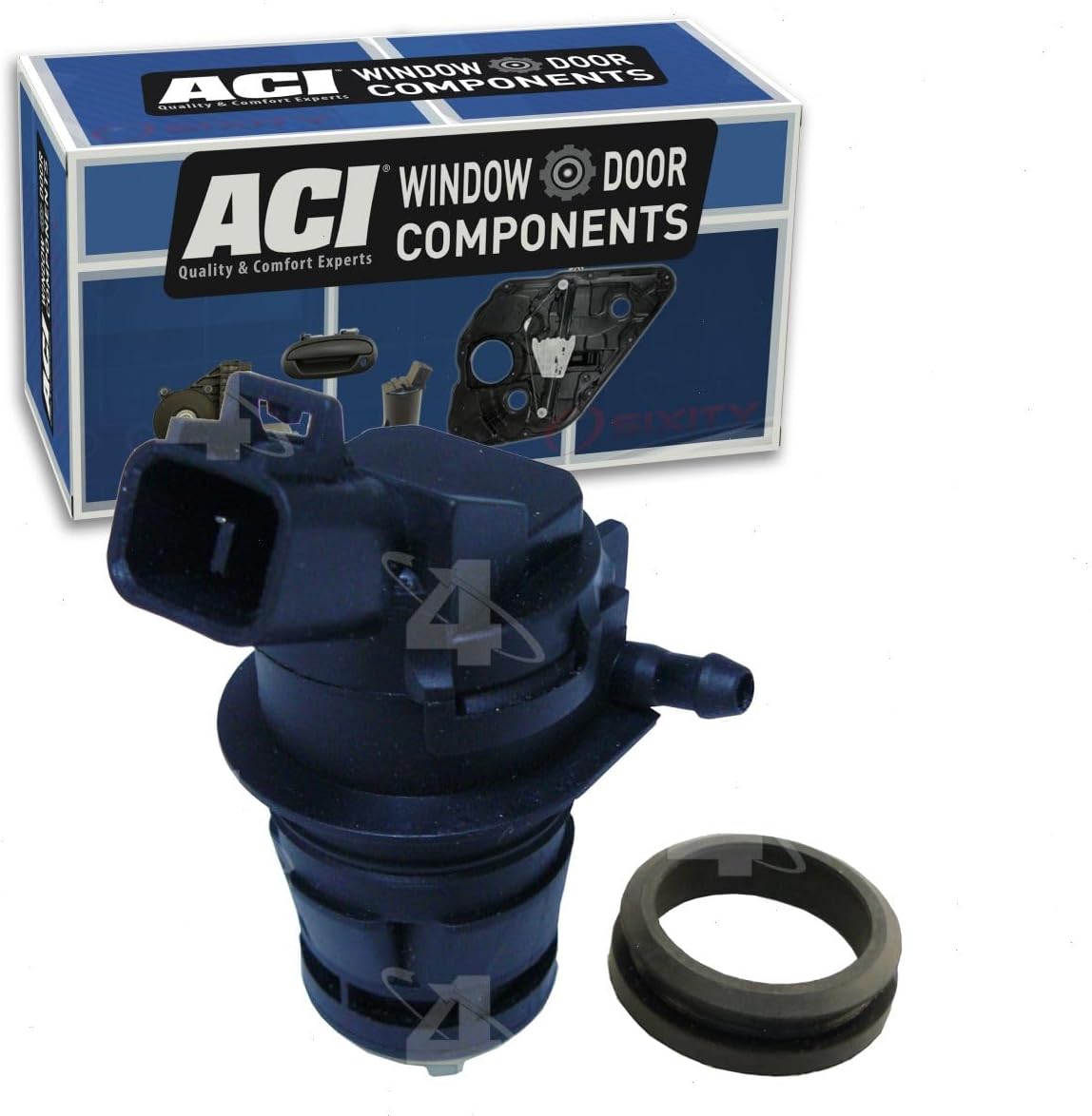 ACI Front Windshield Washer Pump compatible with Toyota Sienna 2004-2016