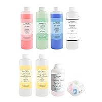 Vista 1 de Kit de solución de calibración pH/EC de 8oz. (pH 7.00, 4.00, 10.01, 1413 µS, 12.88 mS, 84 µS), más solución de almacenamiento y CalBox