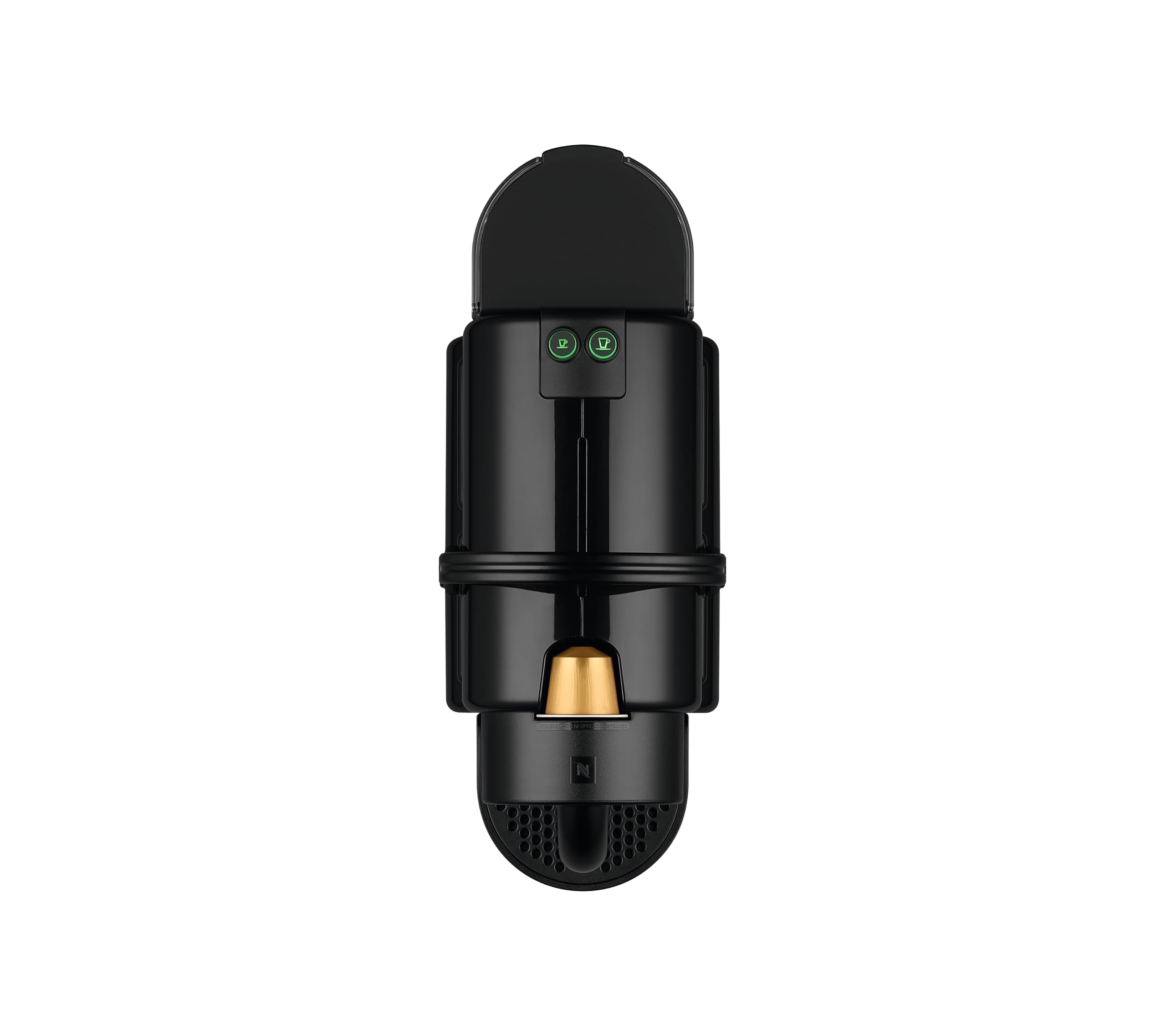 De Longhi Nespresso Inissia EN 80.B Kaffeemaschine 19 bar Schwarz