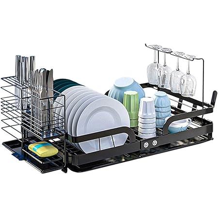 Amazon Gibolea 折りたたみ食器ラック 水切りかご 水切りラック 食器乾燥ラック キッチン収納ラック ステンレス製 食器水切り キッチン収納バスケット 水切りラック オンライン通販