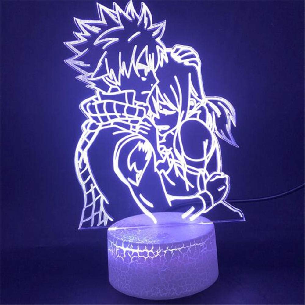 Gohytal Veilleuse Lampe Illusion Coeur 3D LOVE Romantique LED