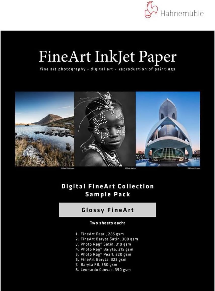 Hahnemuhle FineArt Test Pack A3+ Glossy