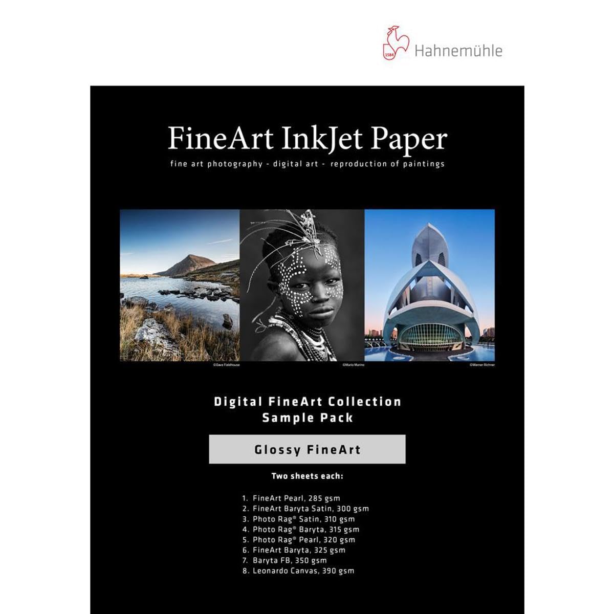 Hahnemuhle FineArt Test Pack A3+ Glossy