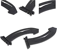 Vista 8 de Acouto Soporte de guantera, 2 piezas de soportes de guantera, juego de reparación de adornos 5114275 para ASTRA GZAFIRA A