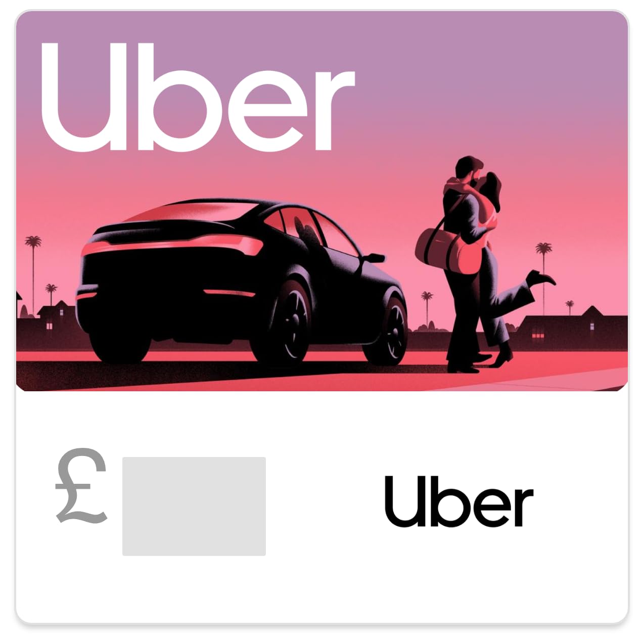 Uber Gift Card - UK Redemption - Delivered via Email