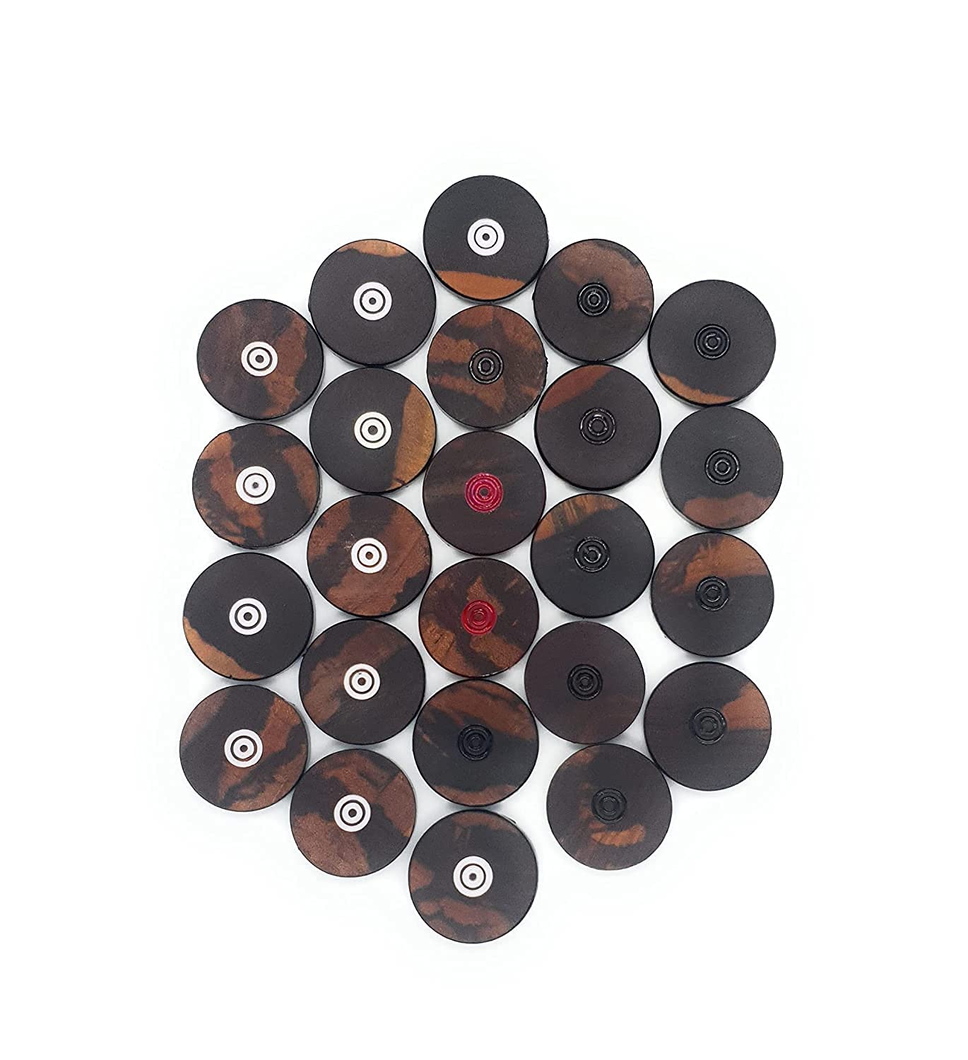 Altrona Carrom Playing Coins and Powder for Kids and Adult| 24 Wooden Coins | 1 Striker | 1 Carrom Powder (B0C4FHRDFQ) Amazon Price History, Amazon Price Tracker