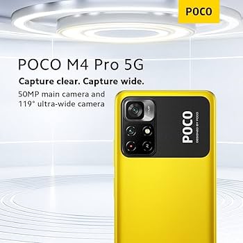 POCO M4 Pro 5g イエロー Xiaomi 6GB＋128GB Xiaomi Poco M4 Pro 5G 6GB 128GB POCO Yellow Online at Best