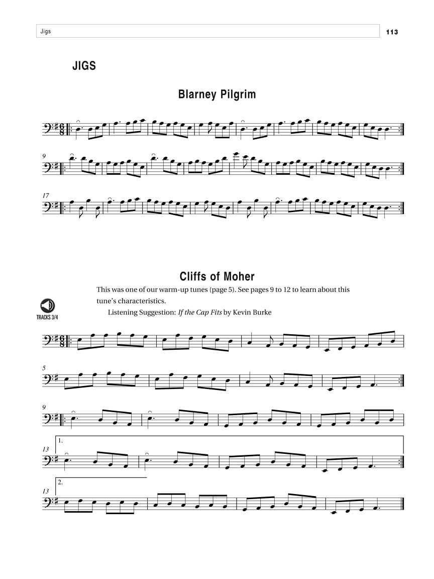 The Irish Cello Book: Traditional Tunes & Techniques