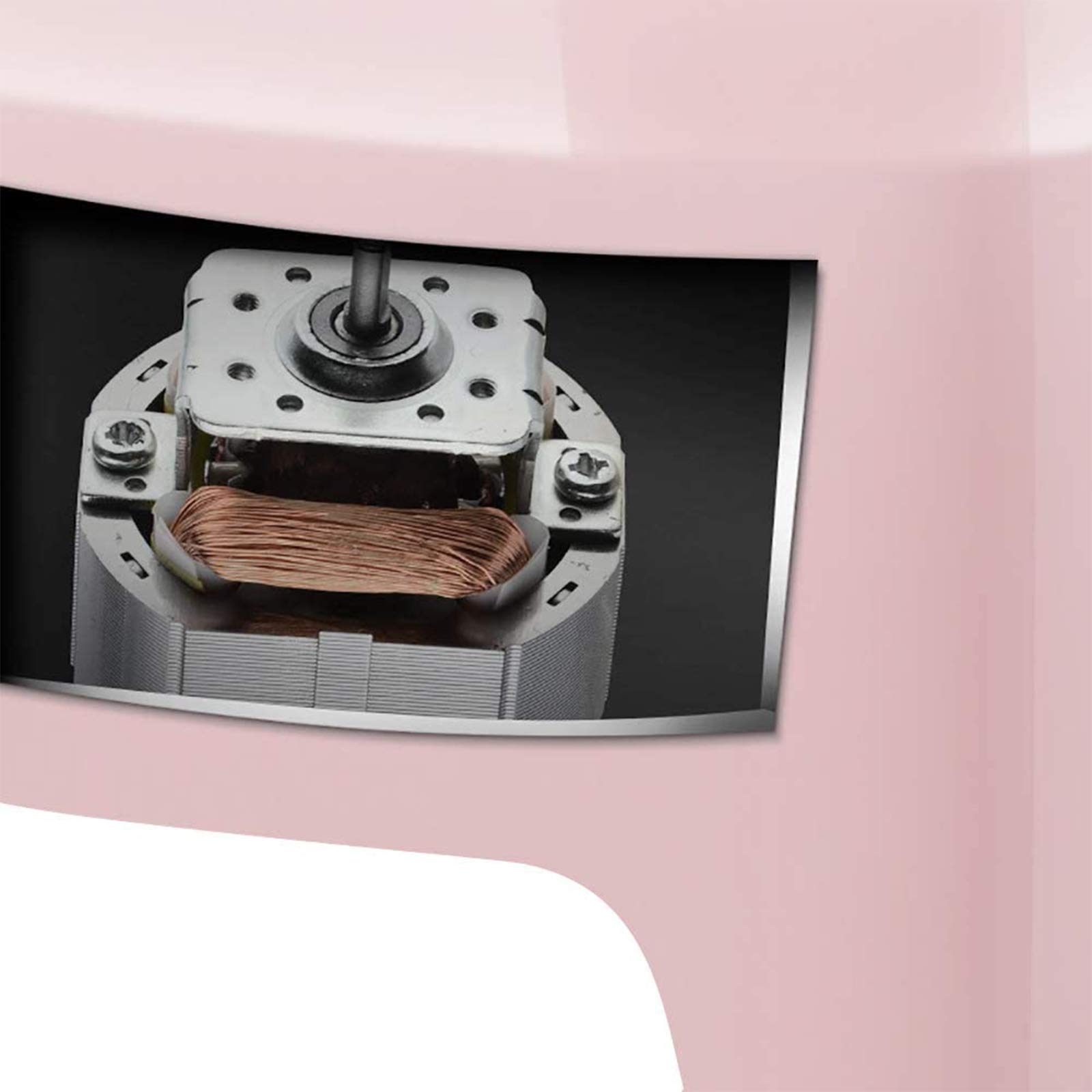 AIZYR Macchina per Zucchero Filato 220V con Un Pulsante Start, Macchina per Zucchero Filato Elettrica Macchina per Marshmallow Fai da Te per La Festa di Compleanno in Famiglia,Rosa,EU Plug