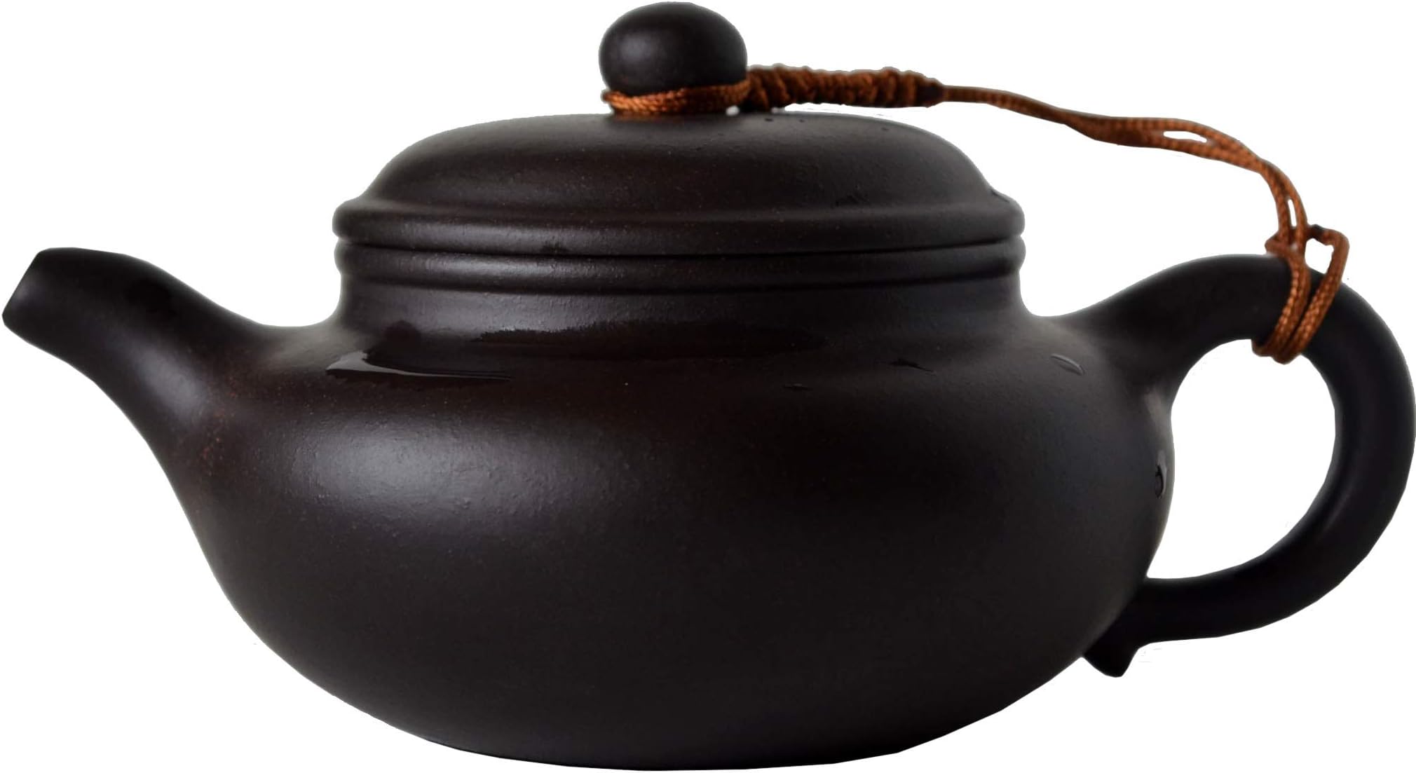 Yxhupot Teapot 8.6oz Chinese Gongfu Tea Genuine Black Clay Zisha Classics Pot Infusers Tea