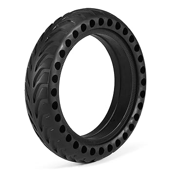 Honeytecs Solid Tires 8.5 Inches Electric Scooter Wheels Replacement Tyre for M365 Explosion-Proof Front or Rear Honeycomb Tire