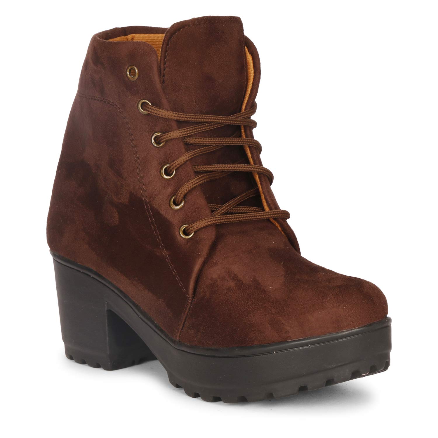 Ishransh Lace Up Casual Boots for Women and Girls (Brown, 37, 821) (B0B31MFPPV) Amazon Price History, Amazon Price Tracker