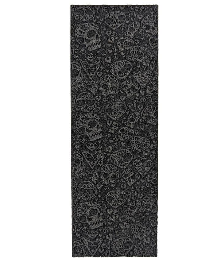 Teak Tuning Cinta de agarre para diapasón de espuma Prolífic, micro grabada, diseño de muertos, 4.331 in x 1.496 in