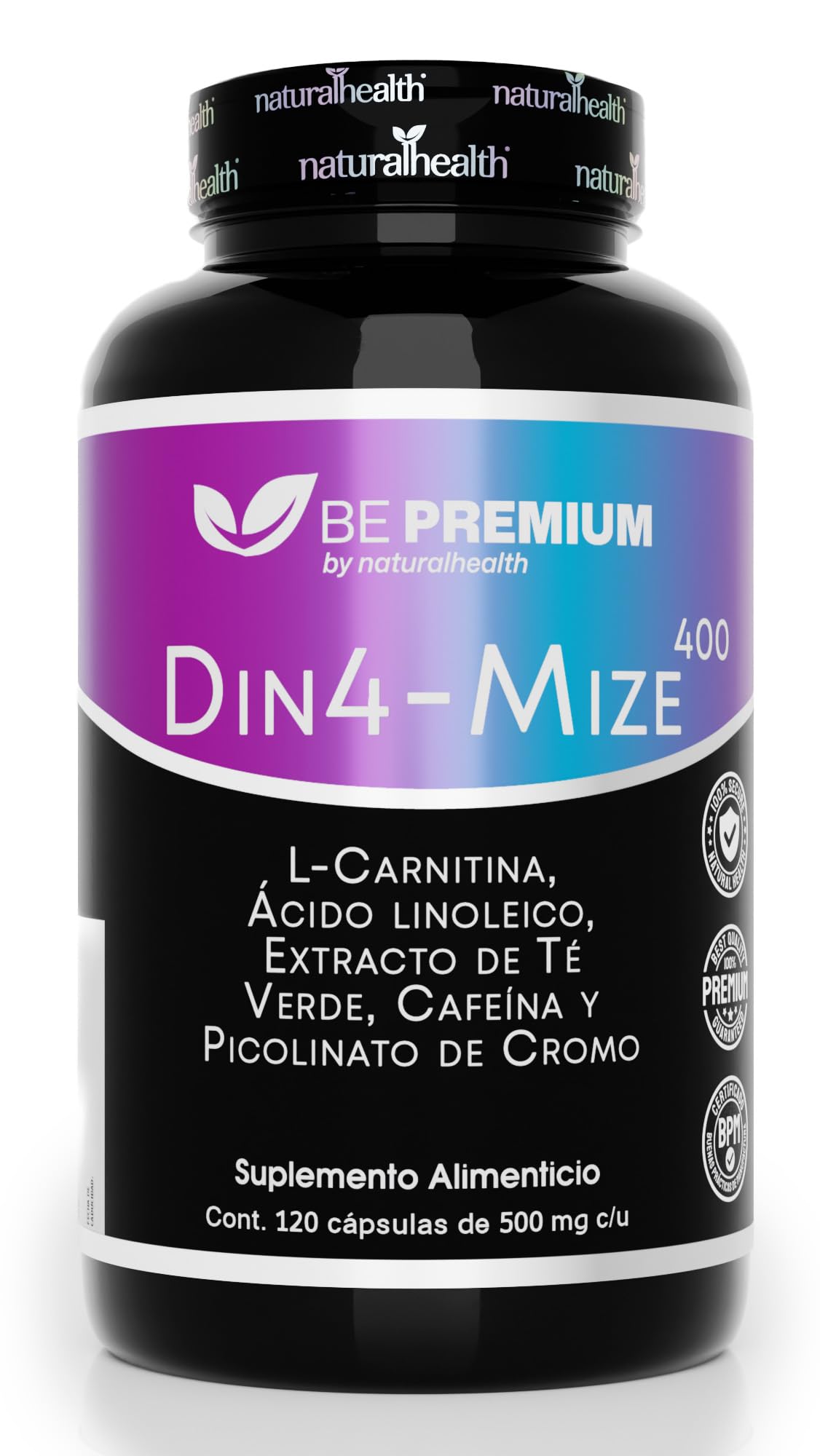 combinar picolinato de cromo y l-carnitina Natural Health DINA-MIZE 400 Pre Entreno en Cápsulas con L-Carnitina, CLA,  Cafeína, Té Verde y Picolinato de Cromo, 120 Cápsulas, 140 mg de Cafeína  por Porción : Amazon.com.mx: Salud y Cuidado Personal