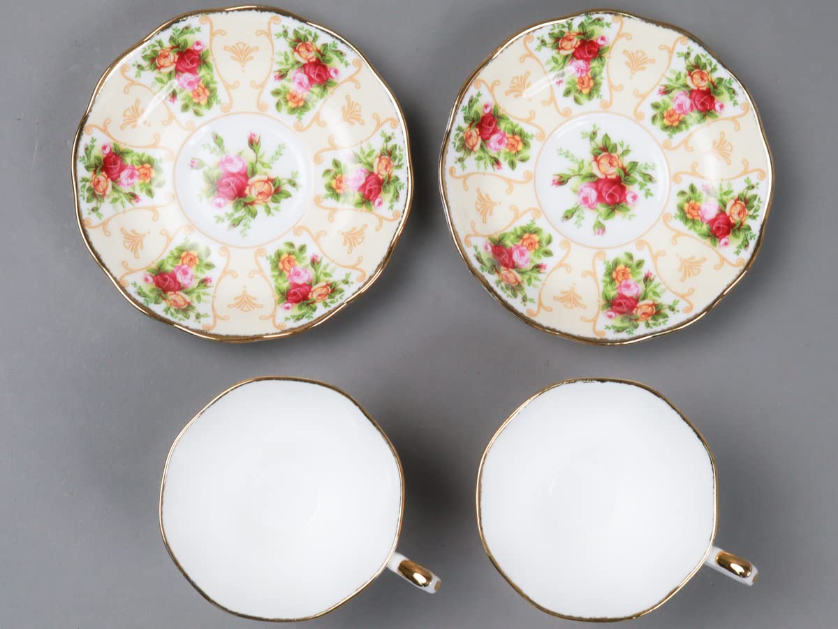 ♥希少品♥超美品♥ロイヤルアルバート　ローズカメオピーチ　カップ＆ソーサー１客 ♥希少品♥超美品♥ロイヤルアルバート ローズカメオピーチ