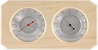 Vista 1 de Dyna-Living 2 en 1 Sauna de madera para sauna higrotermógrafo interior Fahrenheit termómetro e higrómetro para hotel o sala de sauna