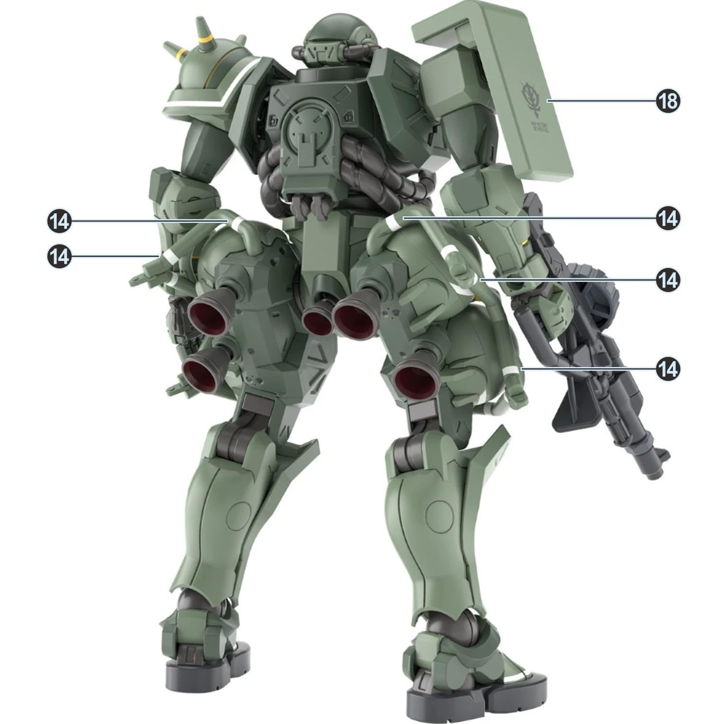 Amazon | HG RG MG PG RE HiRM ロボット プラモデル用水転写式デカール