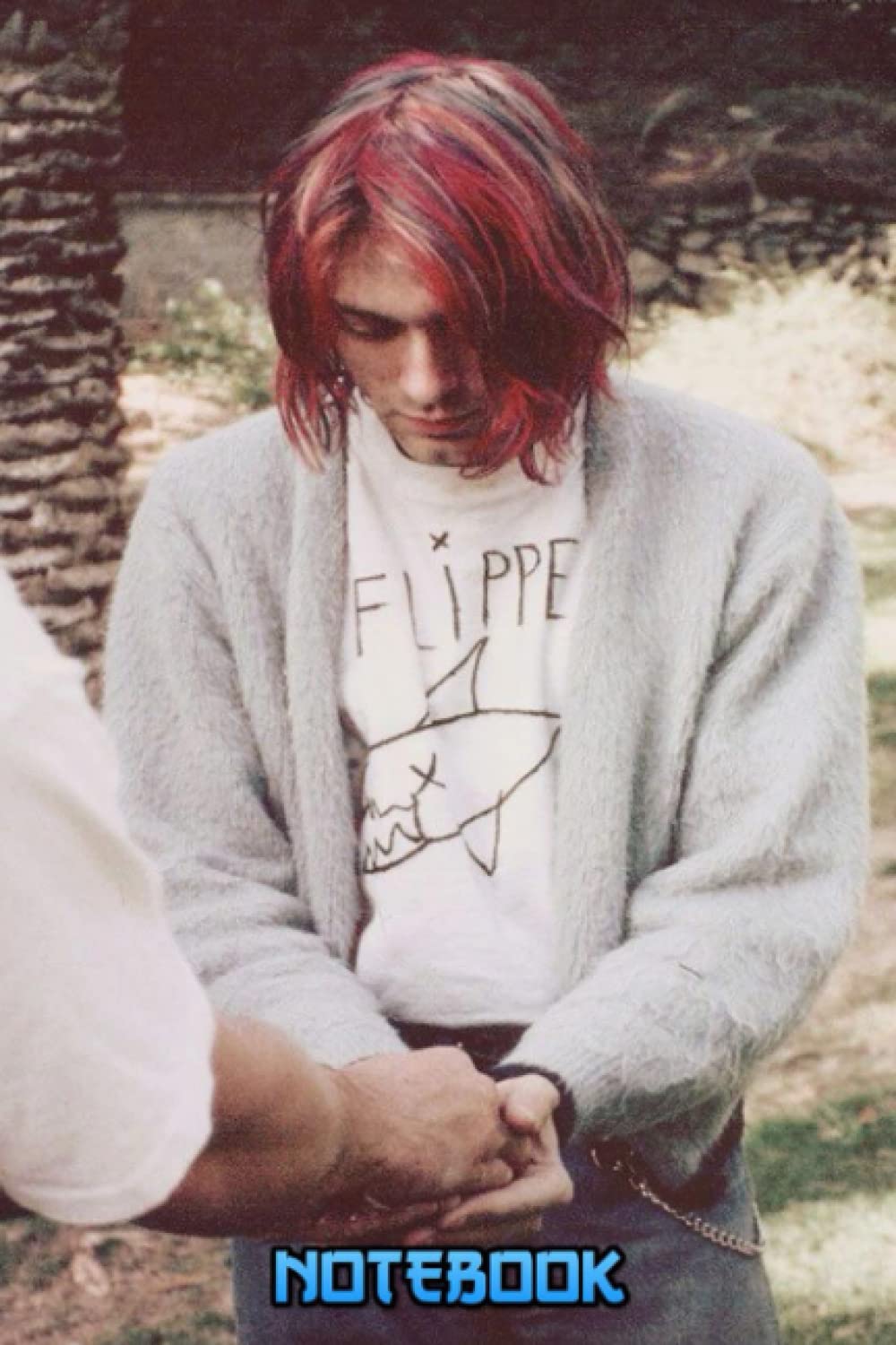 Notebook : Kurt Cobain Notebook 100 Pages Lined Pages Journal For Home, Work , Students and Teens #409