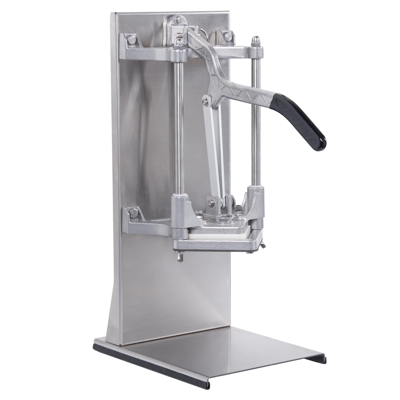 Kommerzieller Pommesschneider mit 4 Klingen, Edelstahl, 1/4 Zoll 3/8 Zoll, 6 Keile, 6 Keile zum Kernzerkleinerer, manueller Kartoffel-Apfel-Zitronenschneider für Restaurant, Zuhause, Küche,