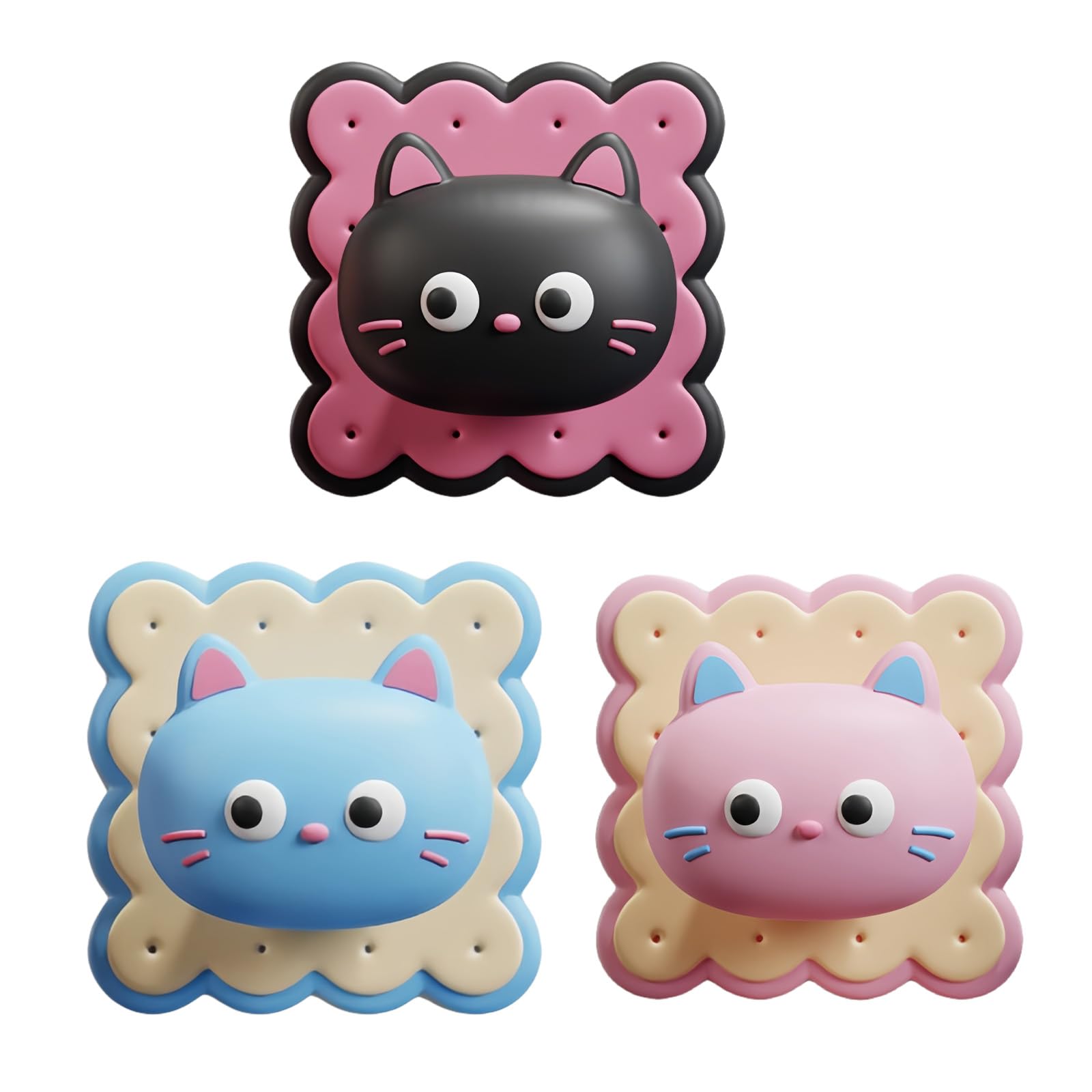 Lovely Cartoon Door Lid Childproof Quiet Closing Permanent PVC Shih Tzus Home and Prekindergarten Quiet Door Pillow