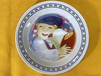 Amazon.co.jp: 世界名作劇場 フランダースの犬 絵皿 2種 6枚