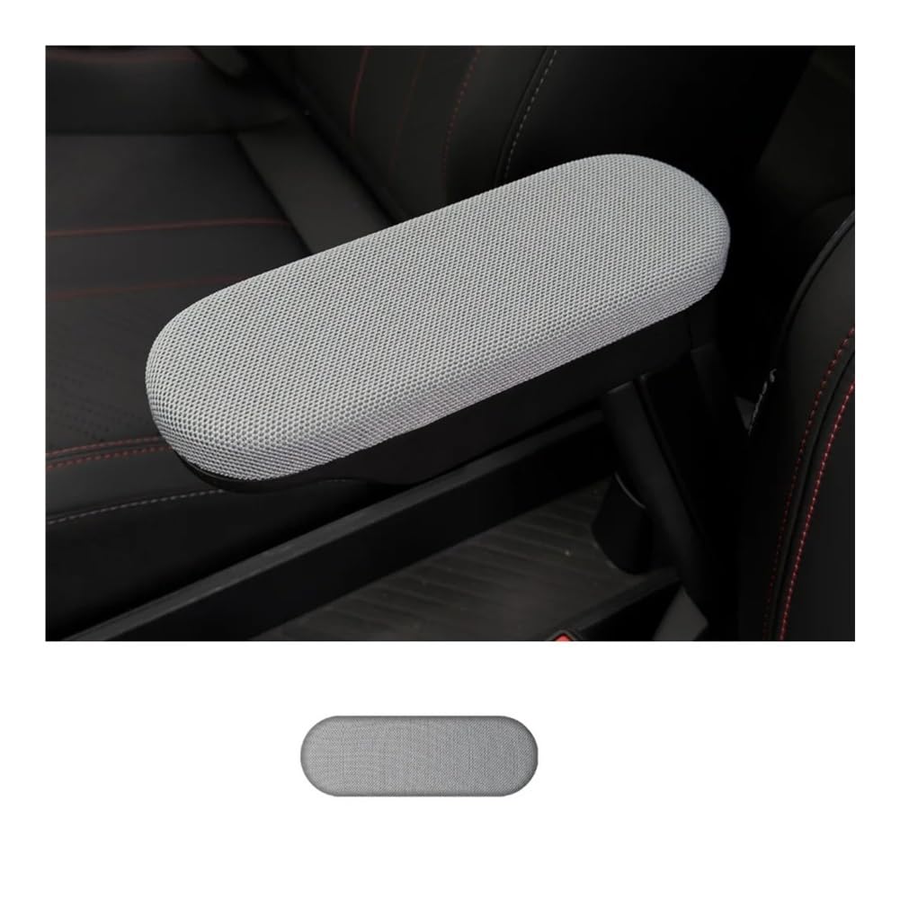 Protección salpicadero Solar Almohadilla para Reposabrazos Coche Protector Brazo para Consola Central Accesorios Interiores Resistentes A Arañazos Color Negro Gris para E SE J01