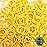 Beauty Town 1000 Pcs Rubber Bands Hair Band Soft Elastic Hair Accessories Braids Mini Hair Ties Stretchy Hair Ties No Damage Rubber Bands for Hair (4-Packs) (Yellow)