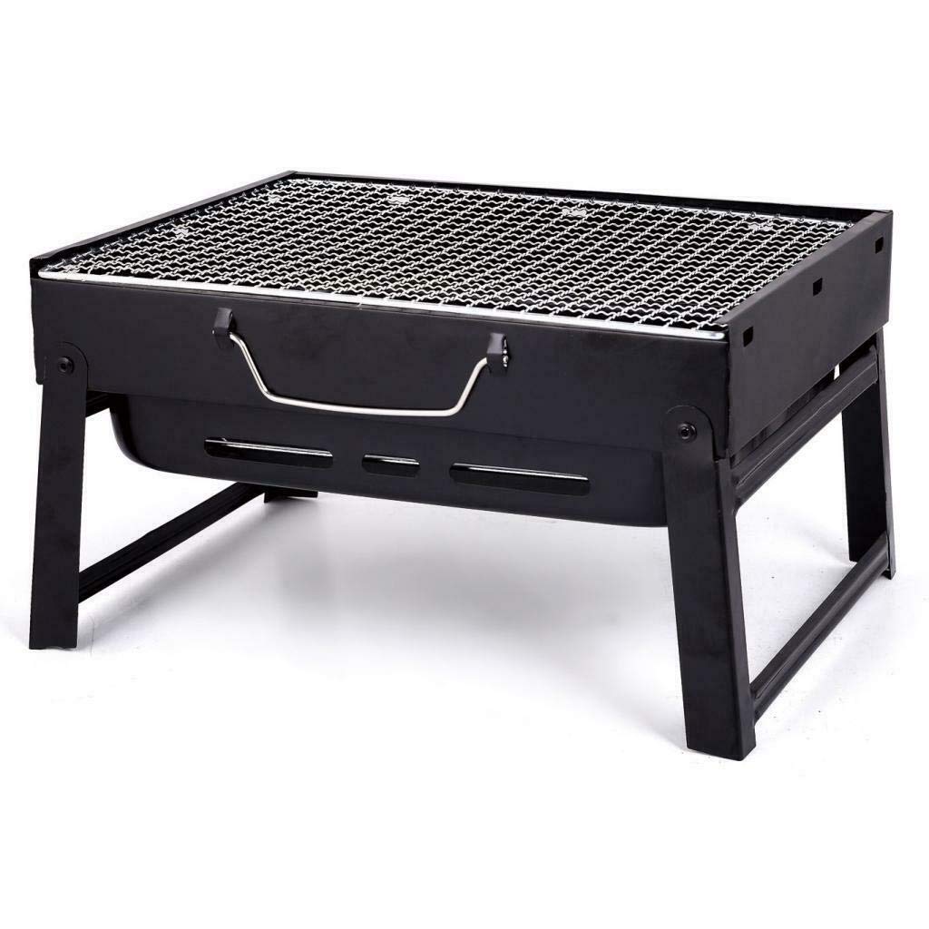 Redwood Leisure Black Bbq Portable Folding Table Top Grill Charcoal Outdoor Picnic Barbeque Camping