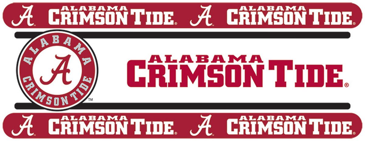 NCAA Alabama Crimson Tide Wall Border