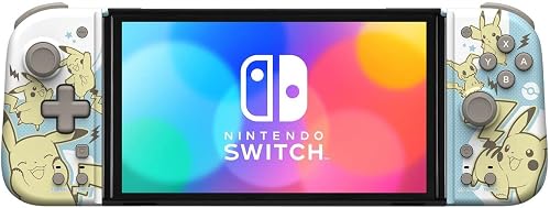 Nintendo Switch Split Pad Compact (Pikachu & Mimikyu) - Ergonomic Controller for Handheld Mode - Officially Licensed by Nintendo & Pokémon