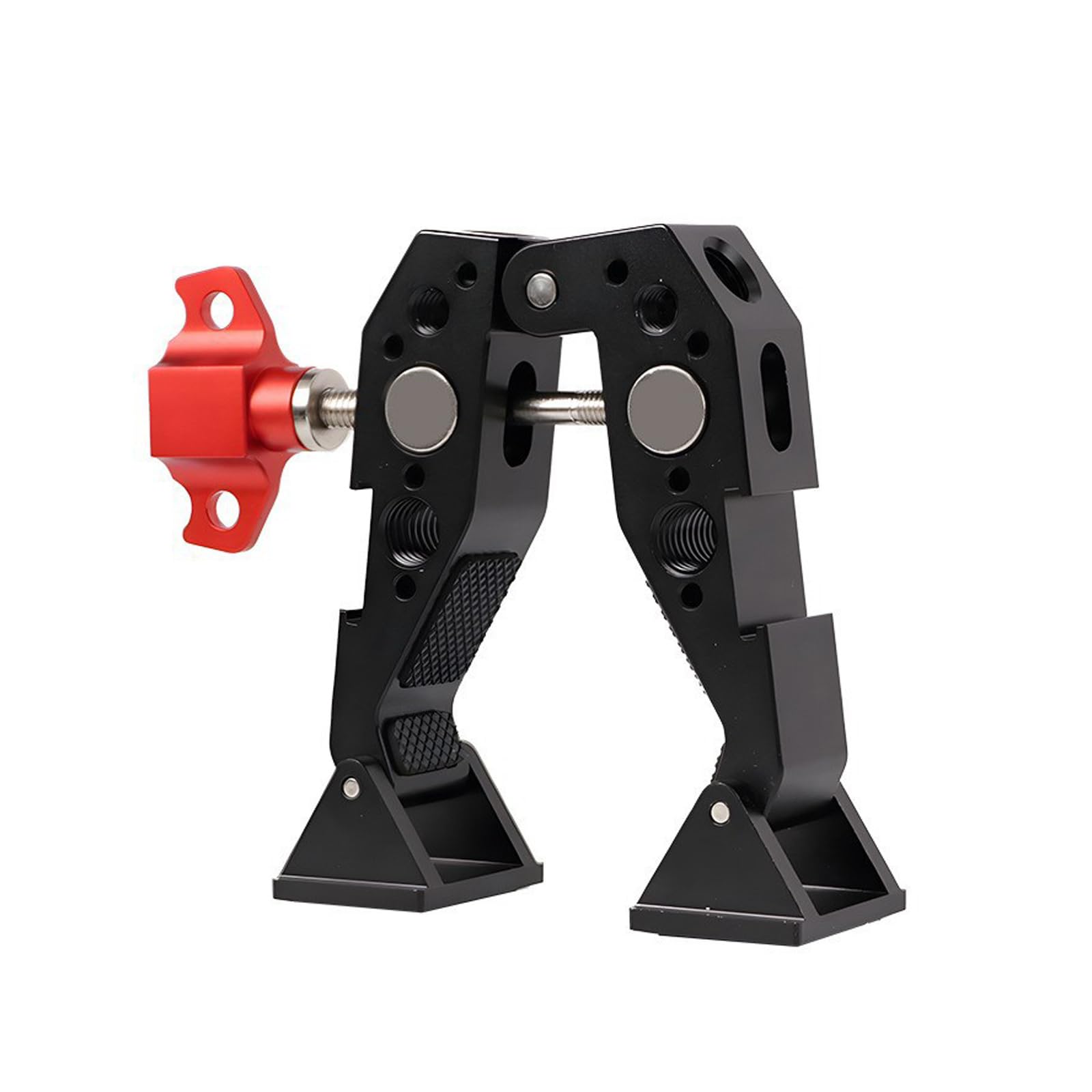 Abrazadera de zapata caliente con roscas 1/4 y 3/8 en aluminio antideslizante para cámara 8