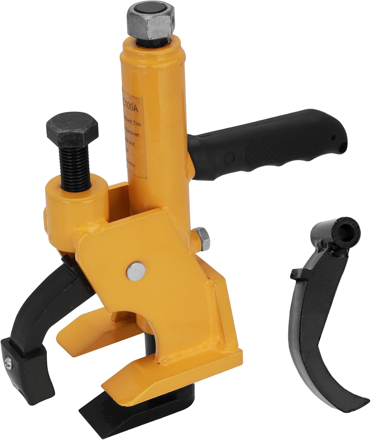 Heavy Manual Tire Bead Breaker with Handle Machine,38"-42" Tires Changer Tool with Rubber Pad, Protect Aluminum Alloy Hubs, Easy-Operated Tire Repair Tool for ATV/UTV Hydraulic Press Machine