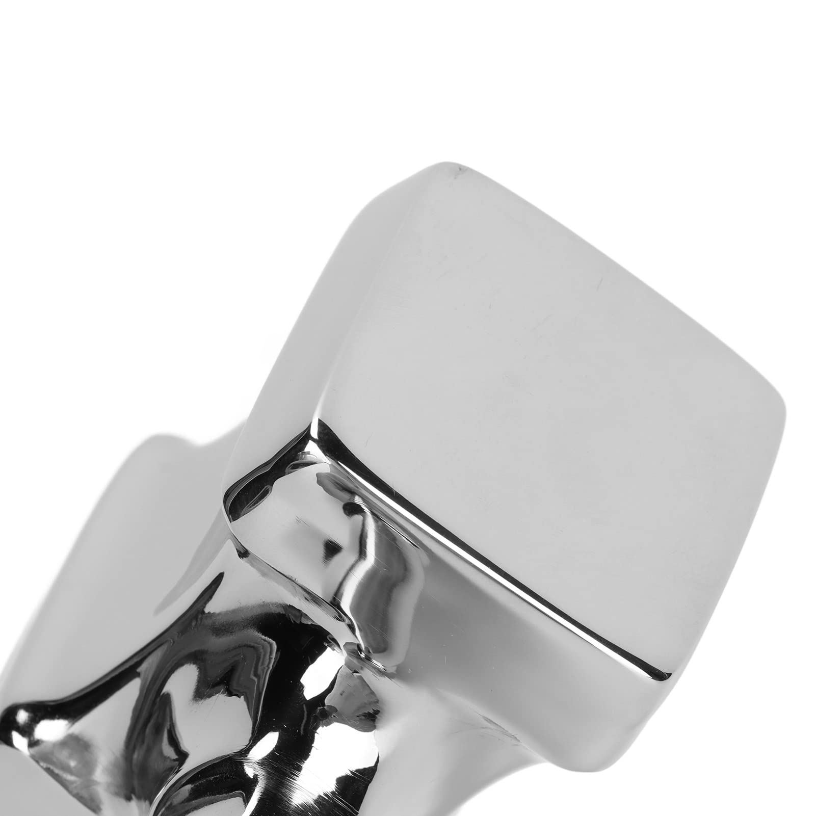 Steakhammer aus Edelstahl, Fleischklopfer mit doppelseitigem Kopf und ergonomischem Griff, 36‑punktige strukturierte Oberfläche für gleichmäßiges Flachklopfen des Fleisches,