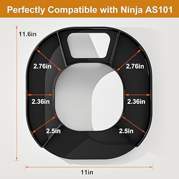 Ninja Crispi Pro用エアフライヤーアクセサリー、キッチンアクセサリーホルダー
