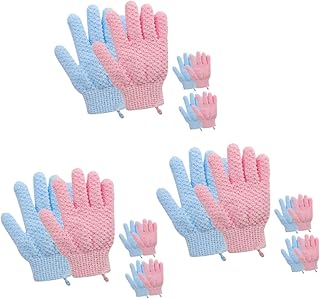 Alipis 36 Pçs Esponja Profunda De Limpeza Facial Para Pendurar Banho Esfoliante Corporal Luvas De Banho Luva De Esfoliação De Beleza Luva De Esfoliação Spa Massagem Esfoliante Removedor