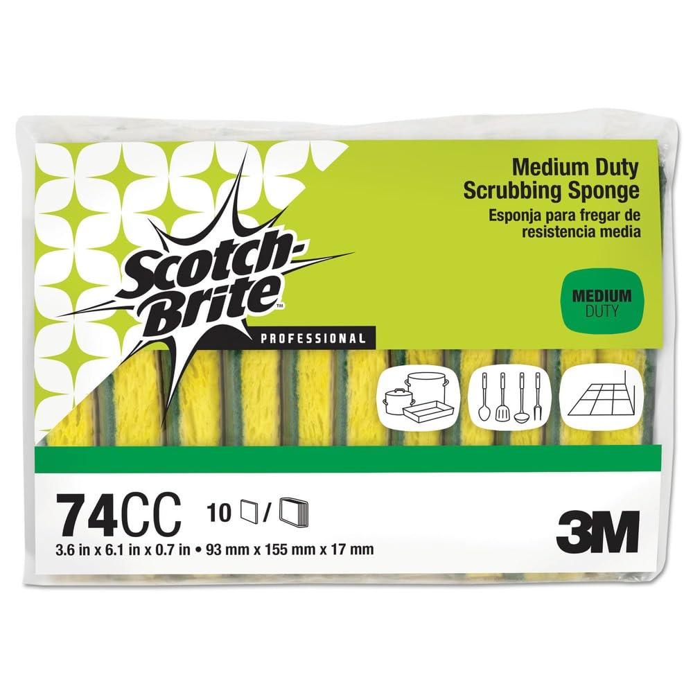 Amazon.com: Scotch-Brite Professional Medium-Duty Scrubbing Sponge