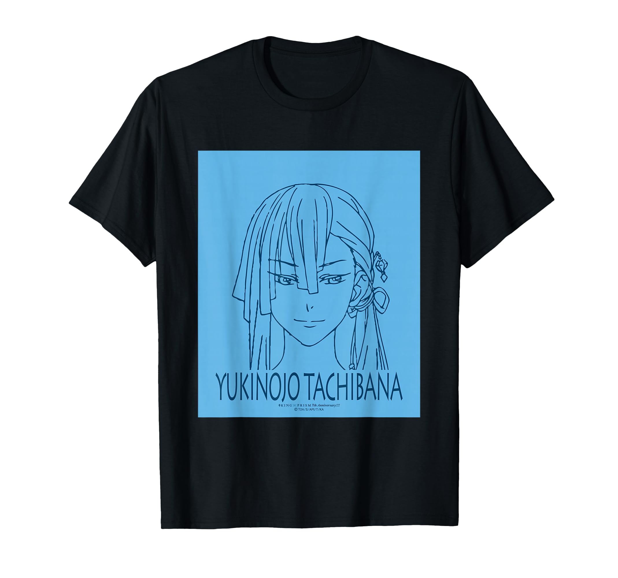 Amazon | KING OF PRISM フェイスシリーズ 太刀花ユキノジョウ Tシャツ