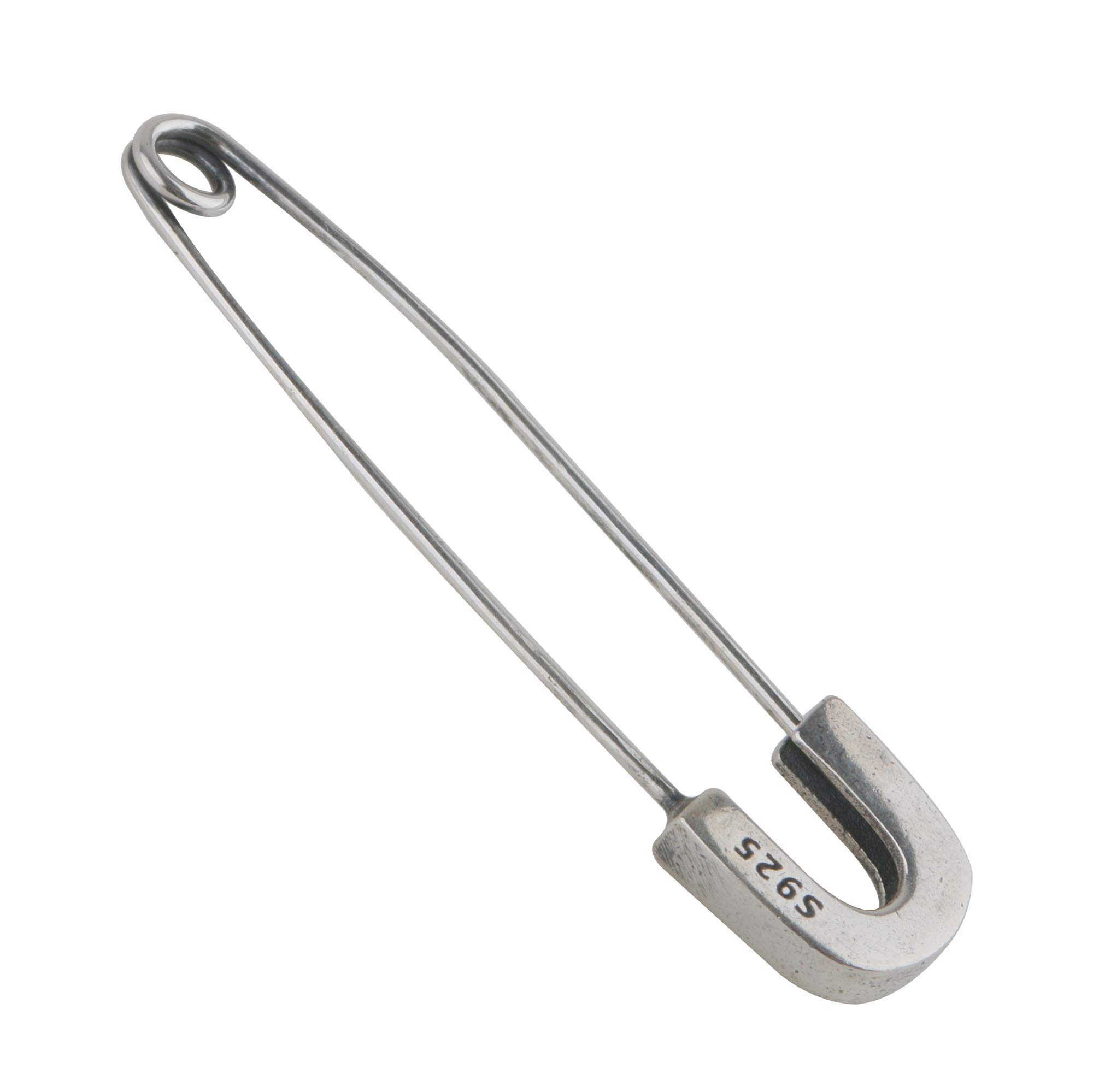 Amazon | [silver KYASYA]シルバー925 安全ピン ピアス