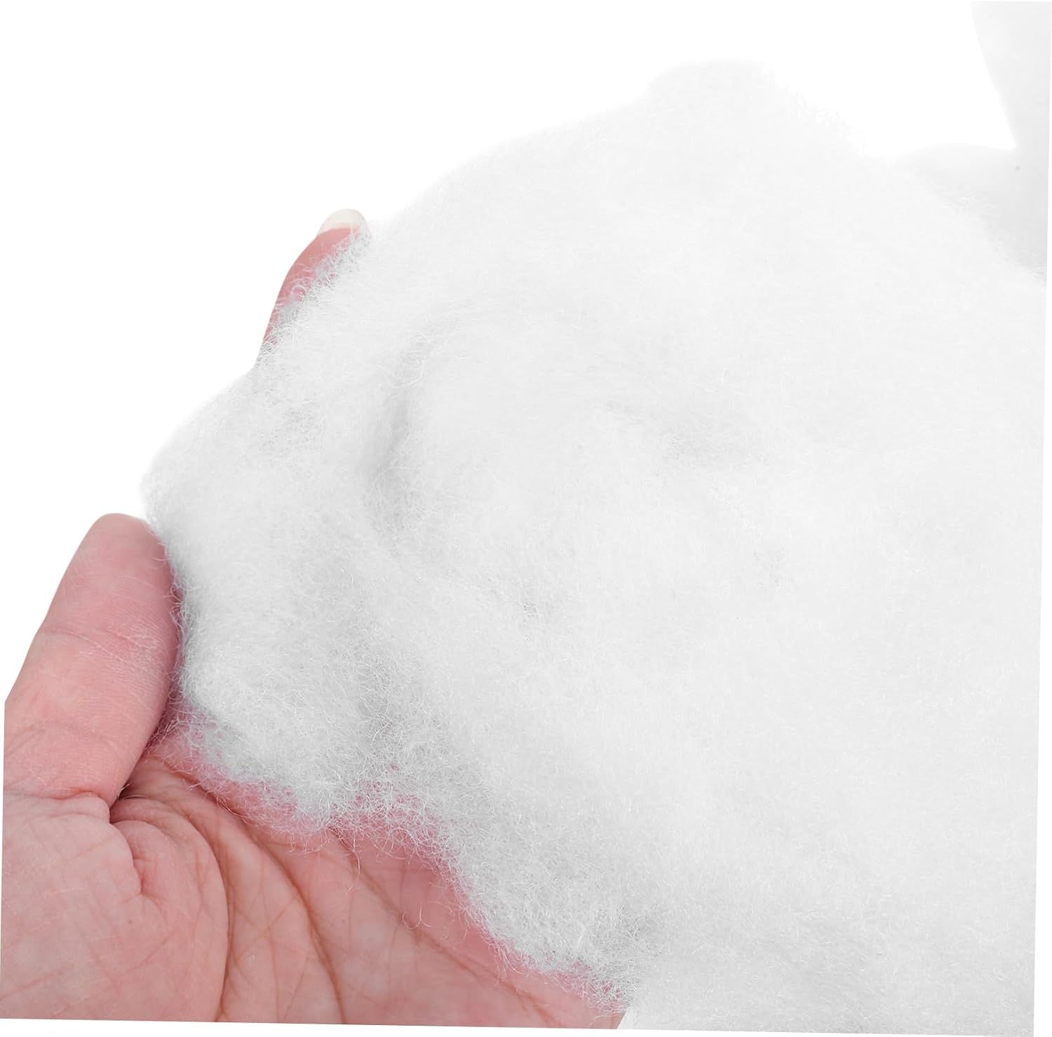 IWOWHERO Pillow Cotton Stuffing Soft Filling for Crafts Toys Cushions Machine Washable Density for Comfort and Support
