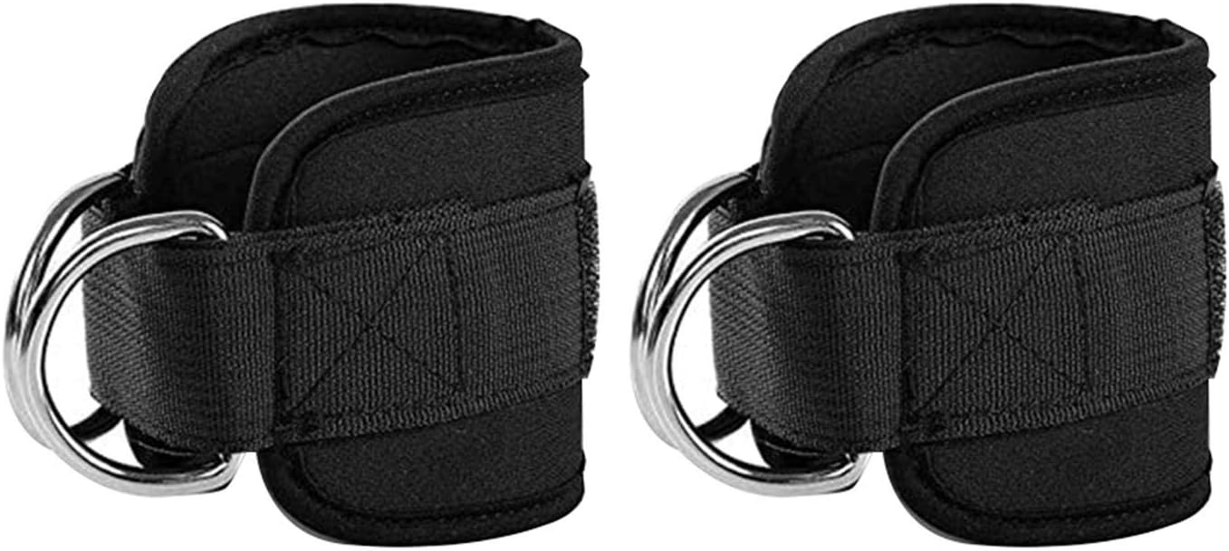 MOVKZACV 2Pcs Ankle Straps for Cable Machines Leg Cable Strap Cable