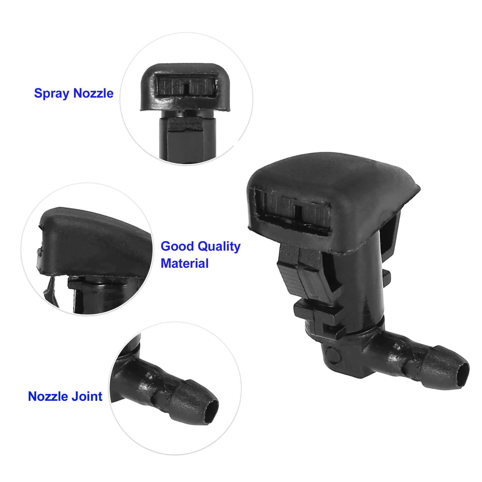 Amazon.com: Boxonly Windshield Washer Nozzle Kit 2m Hose
