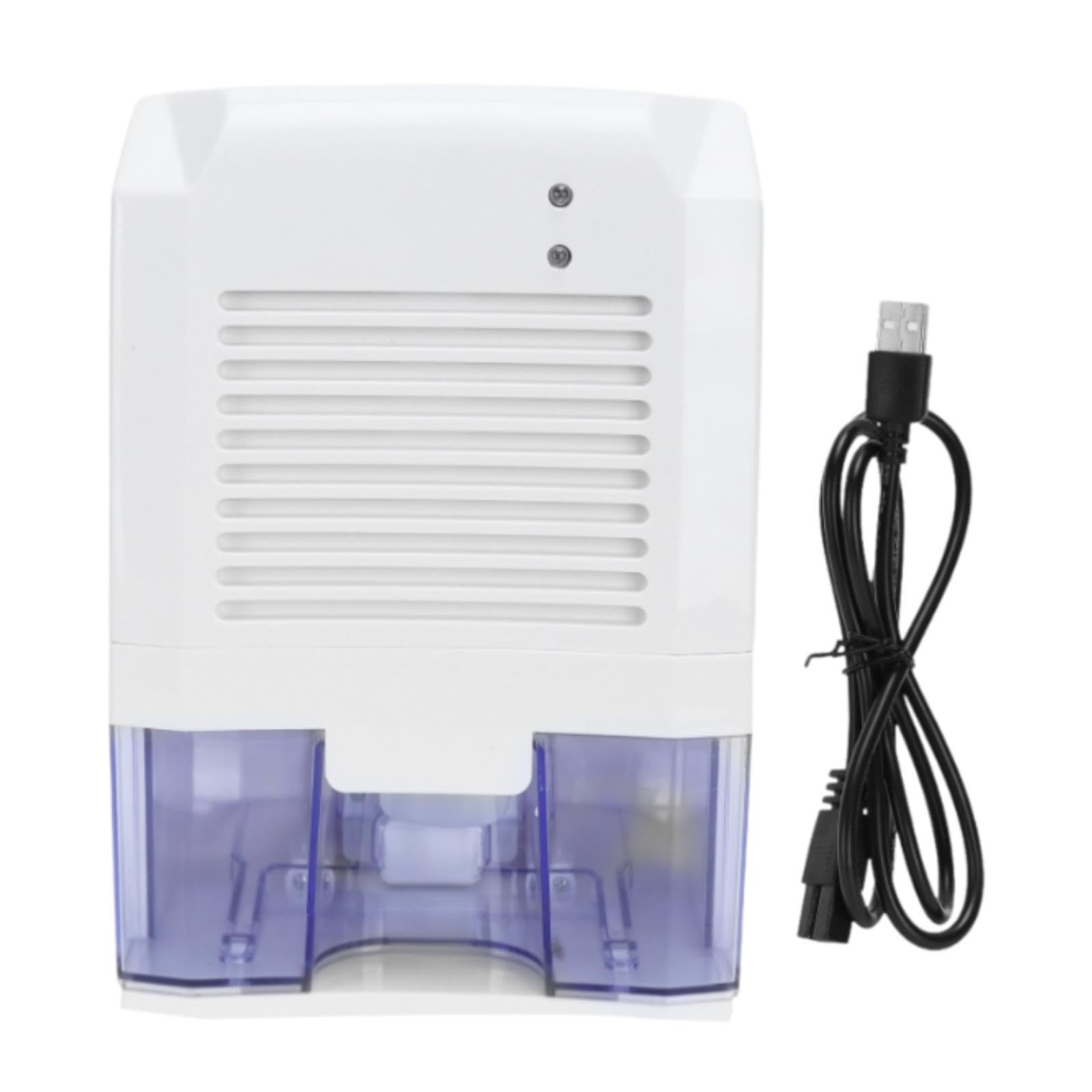 Mini deshumidificador eléctrico, minisecador de Humedad, Ligero, portátil, con Apagado automático, para Dormitorio, guardarropa, lavandería, RV