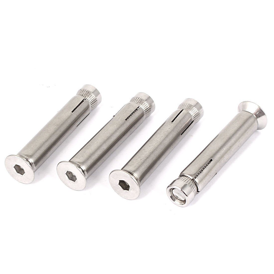 Aexit 4pcs M8x60mm Viti A Testa Piatta A Bussola Esagonale Con Esagono Incassato ID: 724361 - Foto 8