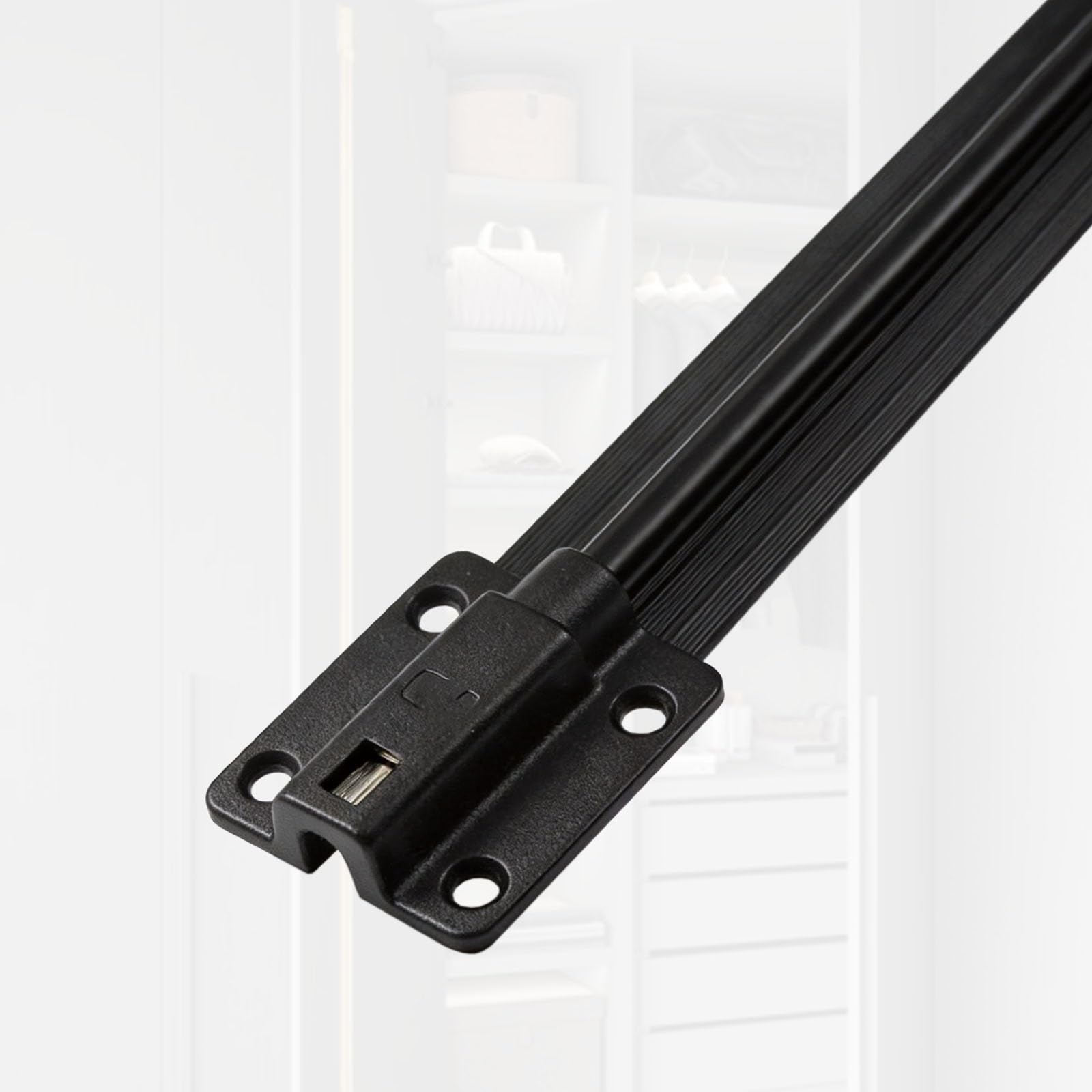 GFLPSQIA 0.4 0.8 1 1.2 1.6 2 2.4 M Length Cabinet Door Straightener Kit, No-Groove Surface Mount Anti-Sag Bar For Closet/Wardrobe, Heavy Duty Aluminum No Groove Door Straightener(L 2.2 m)