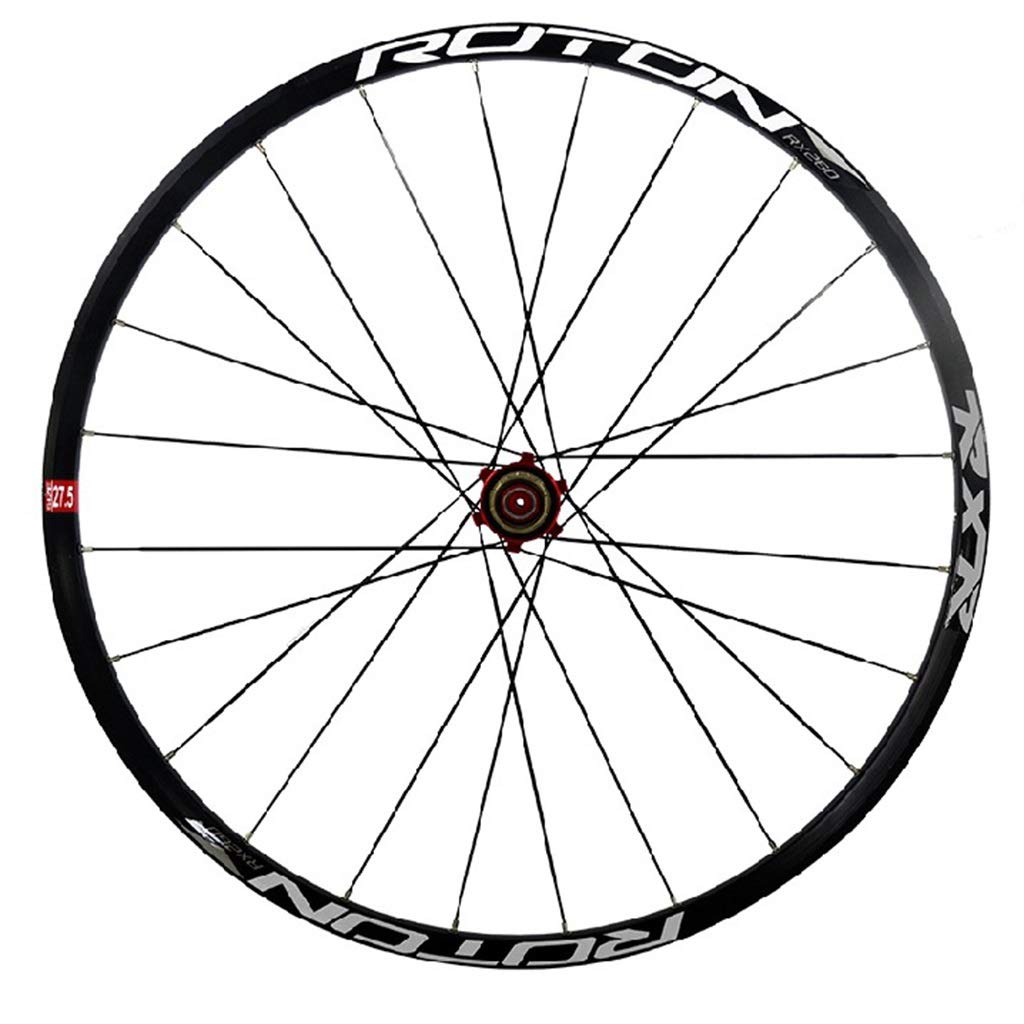 Set Ruote MTB 26/27.5/29 – Cerchi In Lega AL6061 Doppia Parete, Mozzi In Fibra Di Carbonio, 24H, Freno A Disco 6 Fori, Compatibile 7-11 Velocità