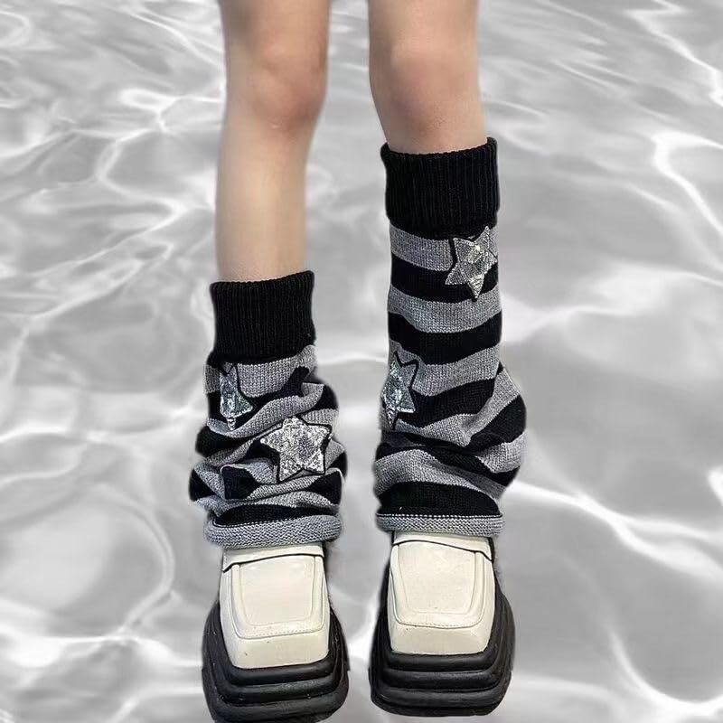 Image of Sexybody Women's Leg Warmers Fashion Knit Warmers Long Socks Cute Y2K Kawaii Japanese Lolita Harajuku Accessories for Girls