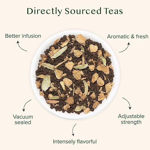 Miniatura 2 de VAHDAM Silver Needle - Té blanco de hoja suelta 25 tazas el más saludable 100 natural con potentes antioxidantes sin cafeína se prepara como té