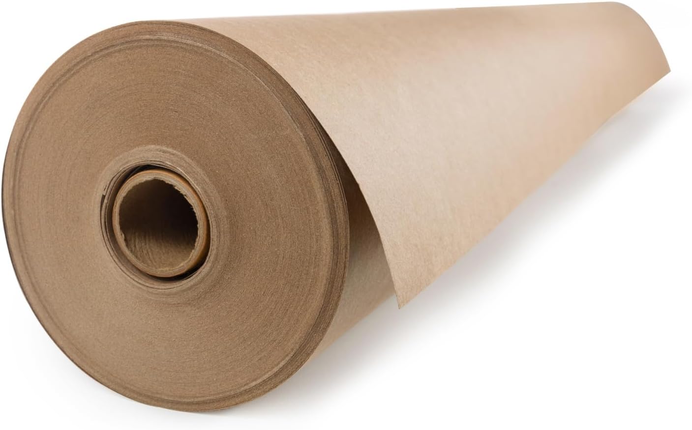 Brown Rosin Floor Protection Paper Roll, 36 Inch x 166 Feet, Construction and Painting Surface Coverage Made in USA